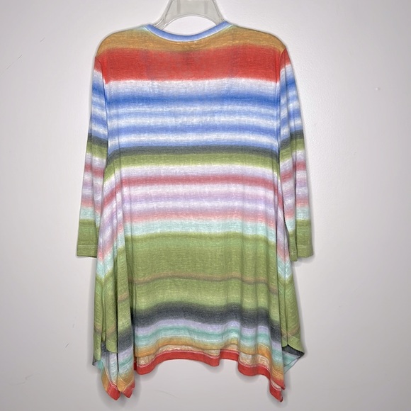 Chelsea & Theodore Multi-Color Lightweight Sweater Size XL - Picture 3 of 4